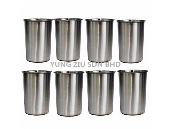 (8PCS/BOX)STAINLESS STEEL CUP7*10CM